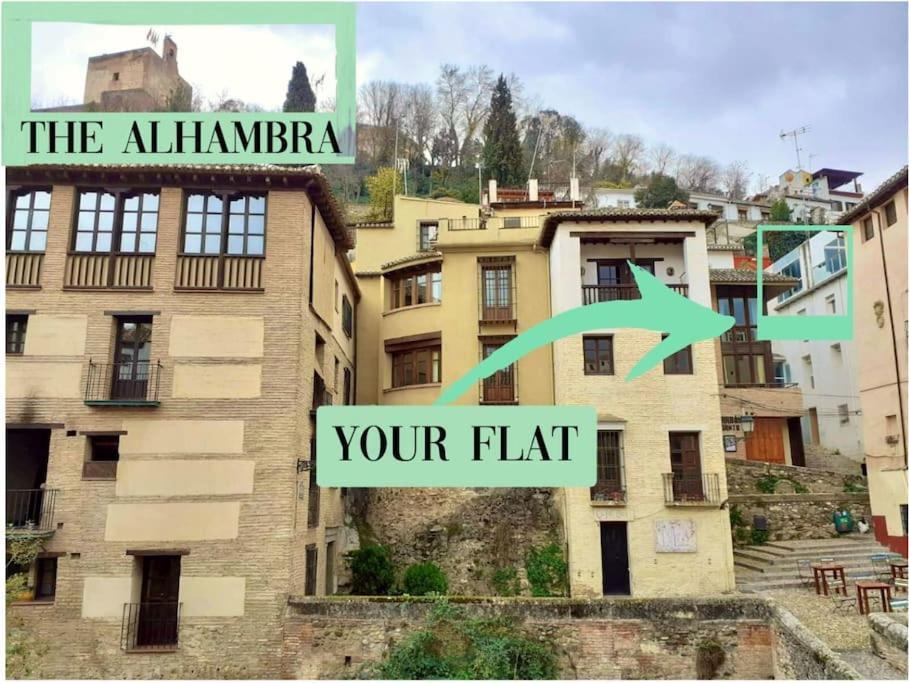 Spacious Loft / Literally At The Foot Of Alhambra Apartment Granada Ngoại thất bức ảnh
